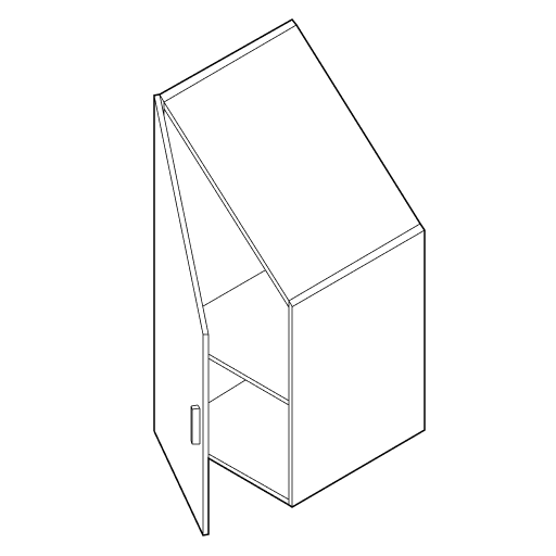 angled-top cabinet thumbnail